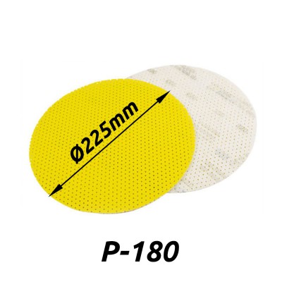 Δίσκος γυαλόχαρτου Velcro Ø225mm με Κόκκωση P180 JÖST SUPERPAD 423-A 180 25206