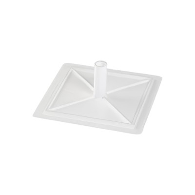 Καπάκι Τετράγωνο για Κουτί Διακλάδωσης 7.5cm X 7.5cm Λευκό KASSINAKIS 47074075