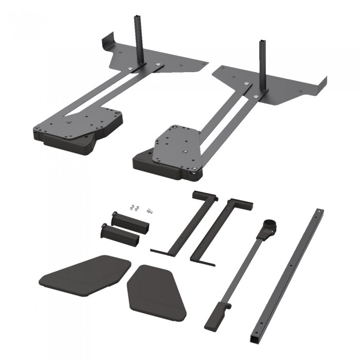 Ασανσέρ Ντουλάπας με Ράφι 805-988mm Μαύρο Kesseboehmer CΟΝΕRΟ 238284-7021