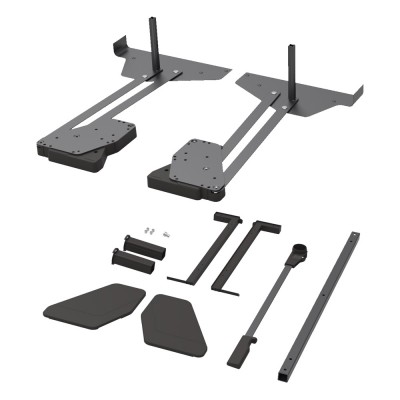 Ασανσέρ Ντουλάπας με Ράφι 985-1168mm Μαύρο Kesseboehmer CΟΝΕRΟ 238285-7021