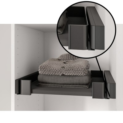 Αποστάτης Συρταριού Ντουλάπας 25x453x69mm Kesseboehmer CΟΝΕRΟ 238682-7818