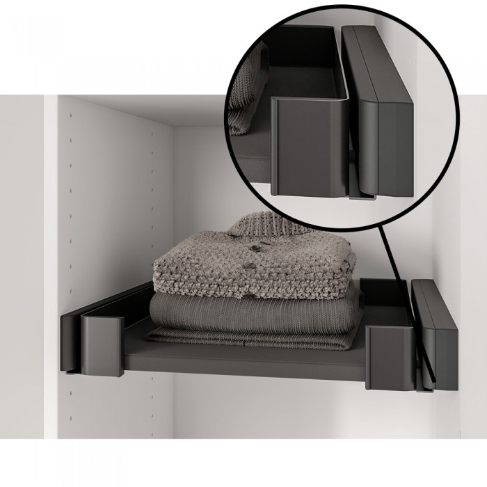 Αποστάτης Συρταριού Ντουλάπας 25x453x69mm Kesseboehmer CΟΝΕRΟ 238682-7818