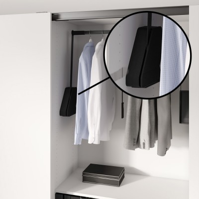 Αποστάτης Ασανσέρ Ντουλάπας Kesseboehmer CΟΝΕRΟ 238722-7818 Μαύρο