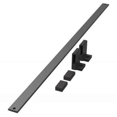 Φράχτης Παπουτσιών Ντουλάπας 582 x 24 x 38 mm Μαύρο Kesseboehmer CΟΝΕRΟ 238723-7021