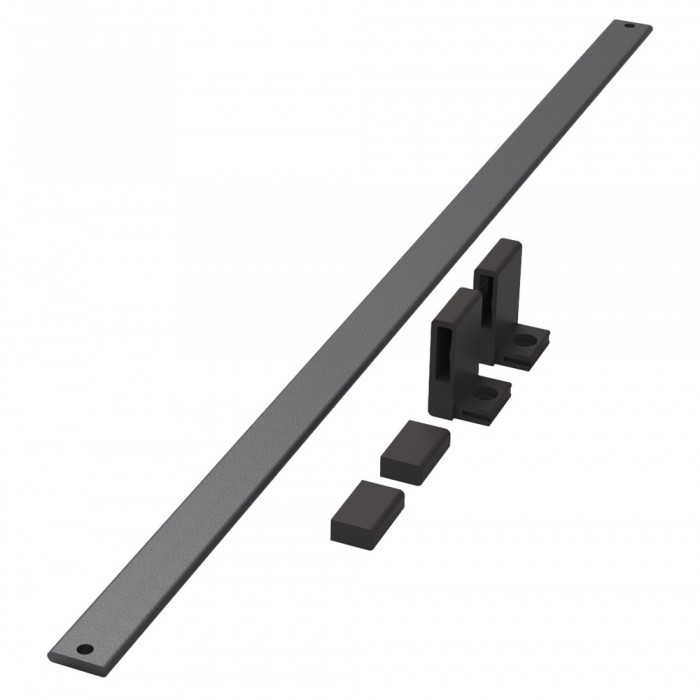 Φράχτης Παπουτσιών Ντουλάπας 582 x 24 x 38 mm Μαύρο Kesseboehmer CΟΝΕRΟ 238723-7021