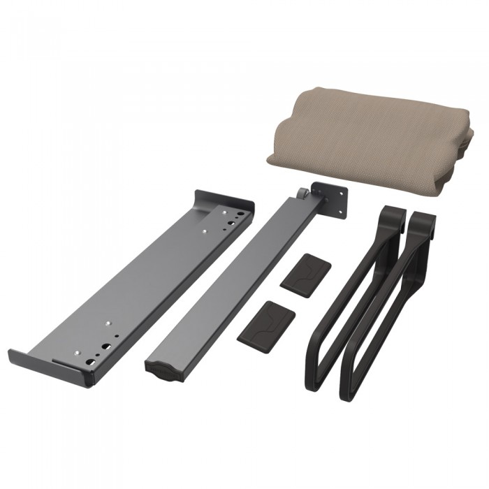 Καλάθι Απλύτων Πλαϊνό Ντουλάπας Μαύρο Kesseboehmer CΟΝΕRΟ 238736-7021