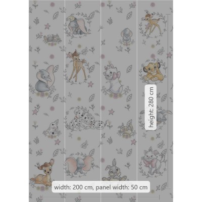 Φωτοταπετσαρία Τοίχου KOMAR "Best of Friends" σειρά "DISNEY MARVEL" 200x280cm DX4-002