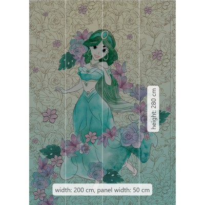 Φωτοταπετσαρία Τοίχου KOMAR "Jasmin Pale Flowers" σειρά "DISNEY MARVEL" 200x280cm DX4-080