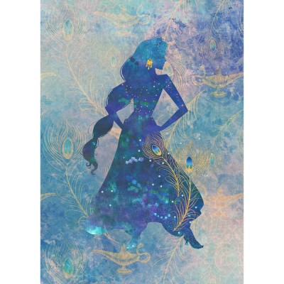 Φωτοταπετσαρία Τοίχου KOMAR "Jasmin Silouhette" σειρά "DISNEY MARVEL" 200x280cm DX4-081