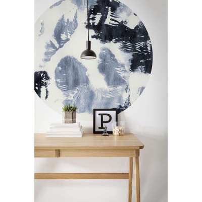 Αυτοκόλλητη Φωτοταπετσαρία Τοίχου KOMAR "Arty Blue" σειρά "DOTS" Ø125cm D1-044