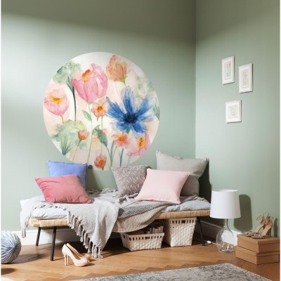 Αυτοκόλλητη Φωτοταπετσαρία Τοίχου KOMAR "May" σειρά "DOTS" Ø125cm D1-073