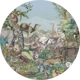 Αυτοκόλλητη Φωτοταπετσαρία Τοίχου KOMAR "Animal Kingdom" σειρά "DOTS" Ø125cm D1-089