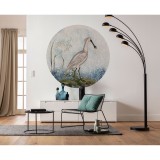 Αυτοκόλλητη Φωτοταπετσαρία Τοίχου KOMAR "Spoonbill" σειρά "DOTS" Ø125cm D1-097