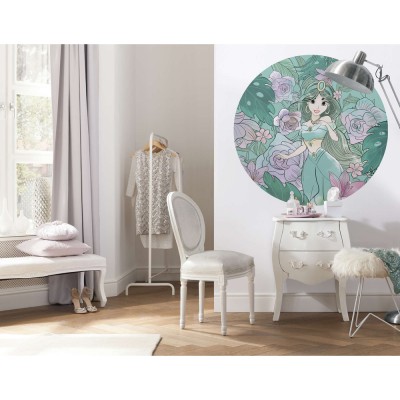 Αυτοκόλλητη Φωτοταπετσαρία Τοίχου KOMAR "Jasmin Elegant Mint" σειρά "DOTS" Ø125cm DD1-004