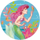 Αυτοκόλλητη Φωτοταπετσαρία Τοίχου KOMAR "Ariel Seahorses" σειρά "DOTS" Ø125cm DD1-016
