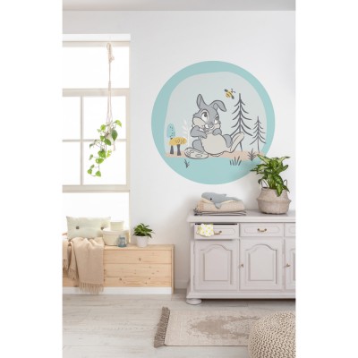 Αυτοκόλλητη Φωτοταπετσαρία Τοίχου KOMAR "Bambi Thumper" σειρά "DOTS" Ø125cm DD1-044