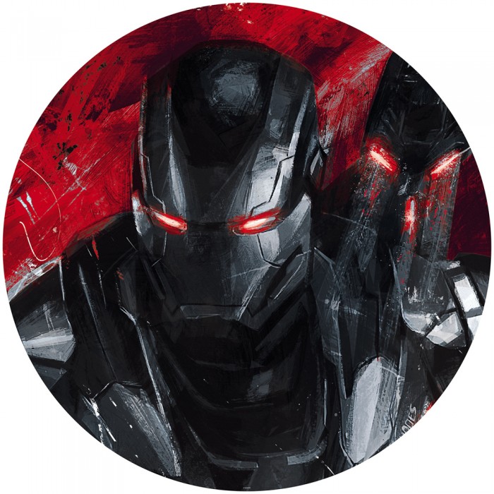Αυτοκόλλητη Φωτοταπετσαρία Τοίχου KOMAR "Avengers Painting War-Machine" σειρά "DOTS" Ø125cm DD1-050