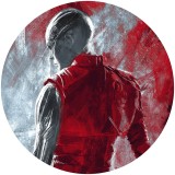 Αυτοκόλλητη Φωτοταπετσαρία Τοίχου KOMAR "Avengers Painting Nebula" σειρά "DOTS" Ø125cm DD1-053