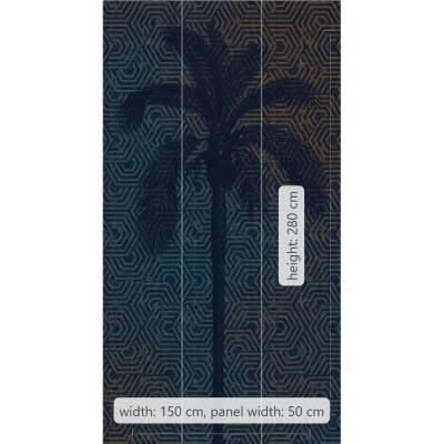 Φωτοταπετσαρία Τοίχου KOMAR "Silhouette" σειρά "HERITAGE" 150x280cm HX3-012