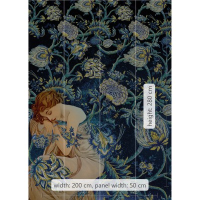 Φωτοταπετσαρία Τοίχου KOMAR "Femme d'Or" σειρά "HERITAGE" 200x280cm HX4-037