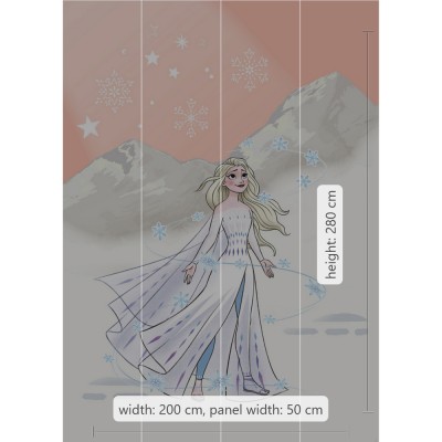 Φωτοταπετσαρία Τοίχου KOMAR "Frozen Winter Magic" σειρά "INTO ADVENTURE" 200x280cm IADX4-041