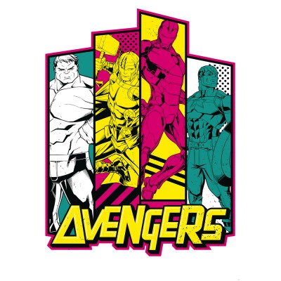 Φωτοταπετσαρία Τοίχου KOMAR "Avengers Flash" σειρά "INTO ADVENTURE" 200x280cm IADX4-064
