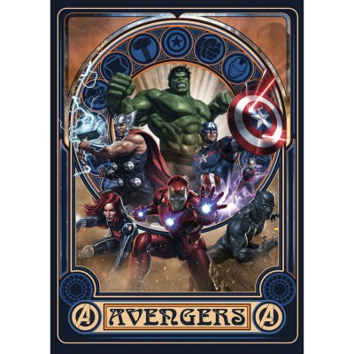 Φωτοταπετσαρία Τοίχου KOMAR "Avengers Ornament" σειρά "INTO ADVENTURE" 200x280cm IADX4-068