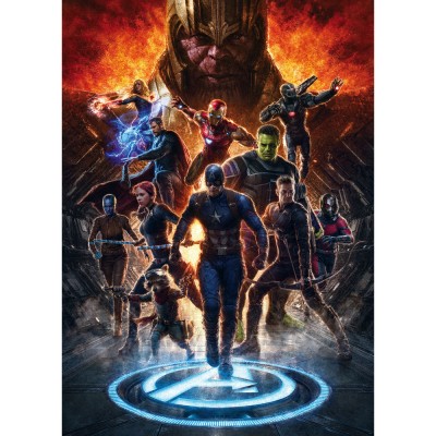 Φωτοταπετσαρία Τοίχου KOMAR "Avengers vs Thanos" σειρά "INTO ADVENTURE" 200x280cm IADX4-073
