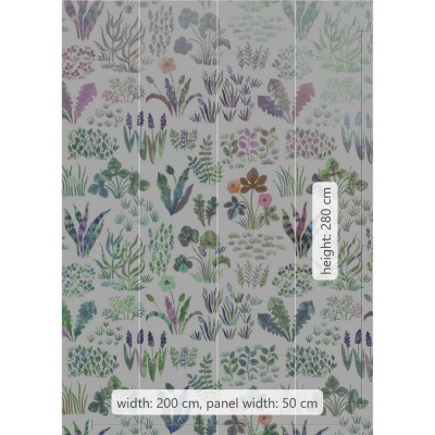 Φωτοταπετσαρία Τοίχου KOMAR "Flower Farm" σειρά "INTO ADVENTURE" 200x280cm IAX4-0006