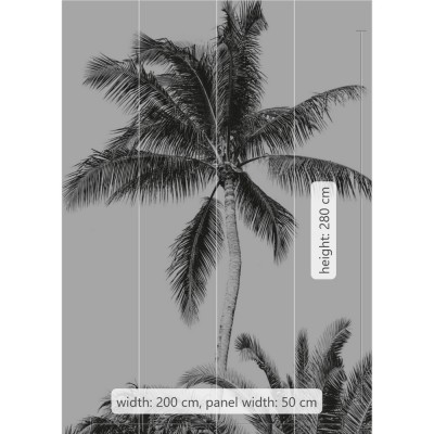Φωτοταπετσαρία Τοίχου KOMAR "Retro Palm" σειρά "INTO ADVENTURE" 200x280cm IAX4-0011