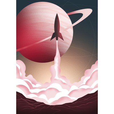 Φωτοταπετσαρία Τοίχου KOMAR "Explore the Universe" σειρά "INTO ADVENTURE" 200x280cm IAX4-0018