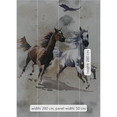 Φωτοταπετσαρία Τοίχου KOMAR "Wild Ride" σειρά "INTO ADVENTURE" 200x280cm IAX4-0030