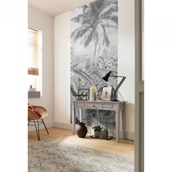 Φωτοταπετσαρία Τοίχου KOMAR "Amazonia Black and White" σειρά "PURE BOUTIQUE" 100x250cm P013-VD1