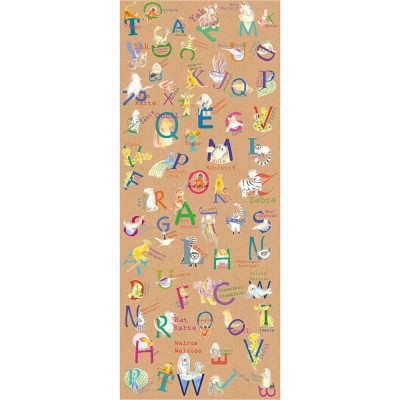 Φωτοταπετσαρία Τοίχου KOMAR "Animals A-Z" σειρά "PURE BOUTIQUE" 100x250cm P036-VD1