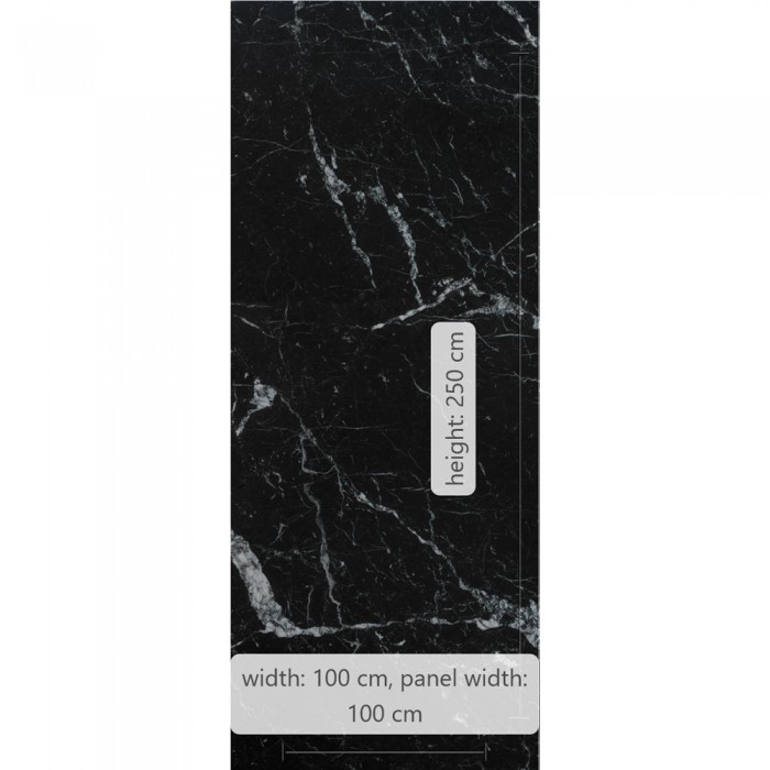 Φωτοταπετσαρία Τοίχου KOMAR "Marble Nero" σειρά "PURE BOUTIQUE" 100x250cm P041-VD1