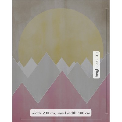 Φωτοταπετσαρία Τοίχου KOMAR "Sunrise Spring" σειρά "PURE BOUTIQUE" 200x250cm P110A-VD2