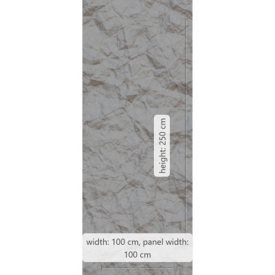 Φωτοταπετσαρία Τοίχου KOMAR "Crumpled" σειρά "PURE BOUTIQUE" 100x250cm P6046A-VD1