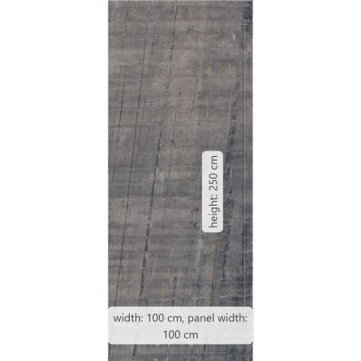 Φωτοταπετσαρία Τοίχου KOMAR "Concrete" σειρά "PURE BOUTIQUE" 100x250cm P744-VD1
