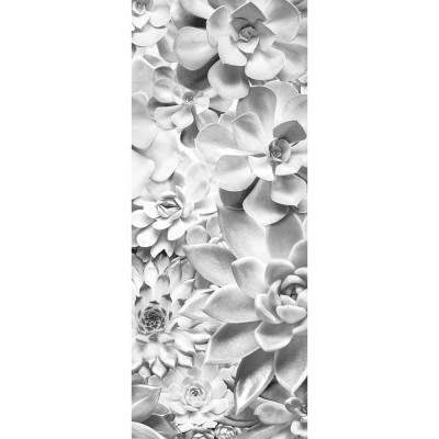 Φωτοταπετσαρία Τοίχου KOMAR "Shades Black and White" σειρά "PURE BOUTIQUE" 100x250cm P962-VD1