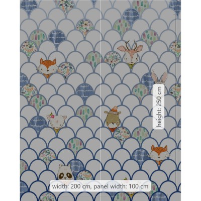 Φωτοταπετσαρία Τοίχου KOMAR "Shelly White" σειρά "PURE BOUTIQUE" 200x250cm P037A-VD2