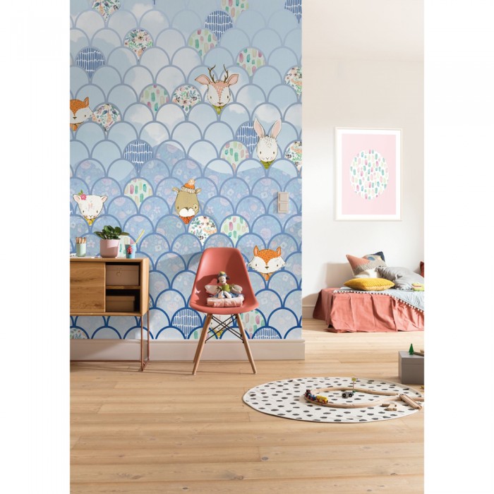 Φωτοταπετσαρία Τοίχου KOMAR "Shelly Bluewave" σειρά "PURE BOUTIQUE" 200x250cm P037B-VD2