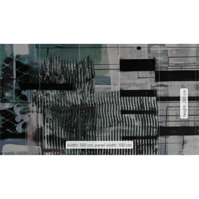 Φωτοταπετσαρία Τοίχου KOMAR  "Fringe Upswept" σειρά "PURE" 500x280cm PRH-0864