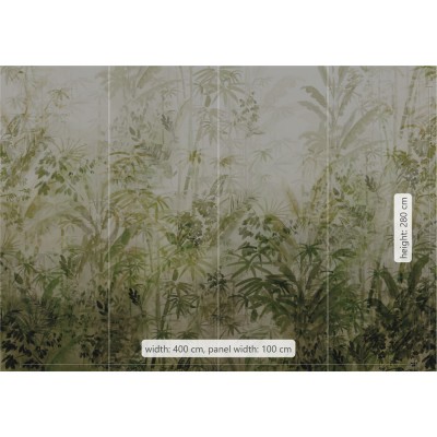 Φωτοταπετσαρία Τοίχου KOMAR "Wilderness" σειρά "RAW" 400x280cm R4-053