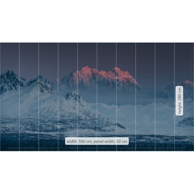 Φωτοταπετσαρία Τοίχου KOMAR "Thrones" σειρά "STEFAN HEFELE Ed. 2" 500x280cm SHX10-035