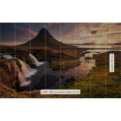 Φωτοταπετσαρία Τοίχου KOMAR "Guten Morgen auf Isländisch" σειρά "STEFAN HEFELE Ed. 2" 400x250cm SHX8-042