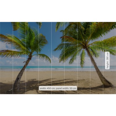 Φωτοταπετσαρία Τοίχου KOMAR "Caribbean Days II" σειρά "STEFAN HEFELE Ed. 2" 450x280cm SHX9-014
