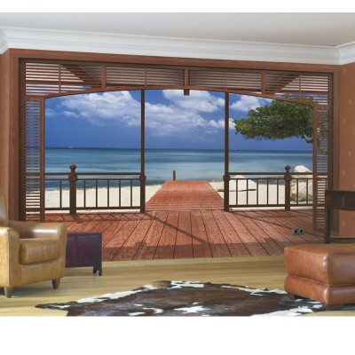 Φωτοταπετσαρία τοίχου Komar 8-101 El Paradiso 3.88 cm x  2.70 cm