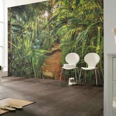 Φωτοταπετσαρία τοίχου Komar 8-989 Jungle Trail 3.68 cm x  2.54 cm