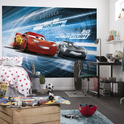 Φωτοταπετσαρία τοίχου Komar 4-423 McQueen Cars3 Simulation 2.54 cm x  1.84 cm
