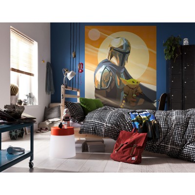 Φωτοταπετσαρία τοίχου KOMAR IADX4-094 "The Mandalorian - Hunt for Grogu" σειρά Into Wonderland 200 x 250 cm